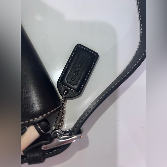 Coach Y2K Hampton Shoulder Bag 7702 in Leather and Canvas - Picture 9 of 11